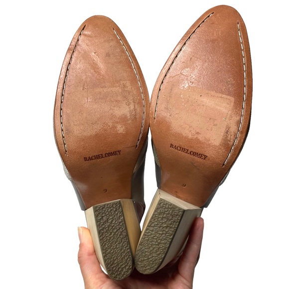 Rachel Comey | Kai Metallic Silver Slingback Mules 9 - Picture 7 of 7